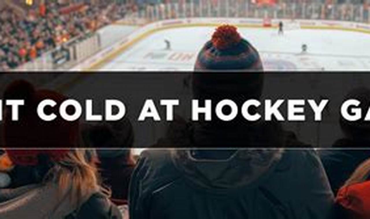 Why Are Hockey Games So Cold? Tips &amp; Tricks | Your Ultimate Source for Hockey Updates, Training Guides, and Equipment Recommendations