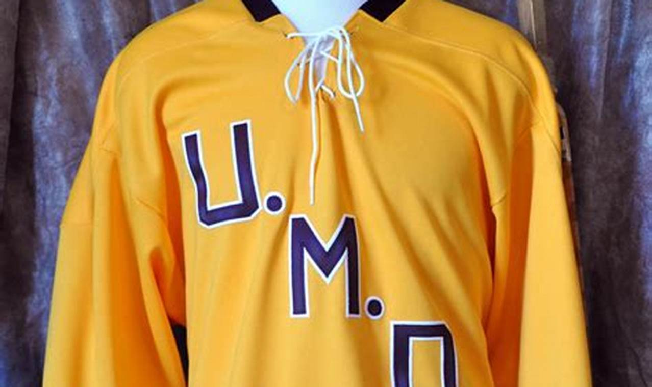 Shop UMD Bulldogs Hockey Jersey | Authentic Gear | Your Ultimate Source for Hockey Updates, Training Guides, and Equipment Recommendations