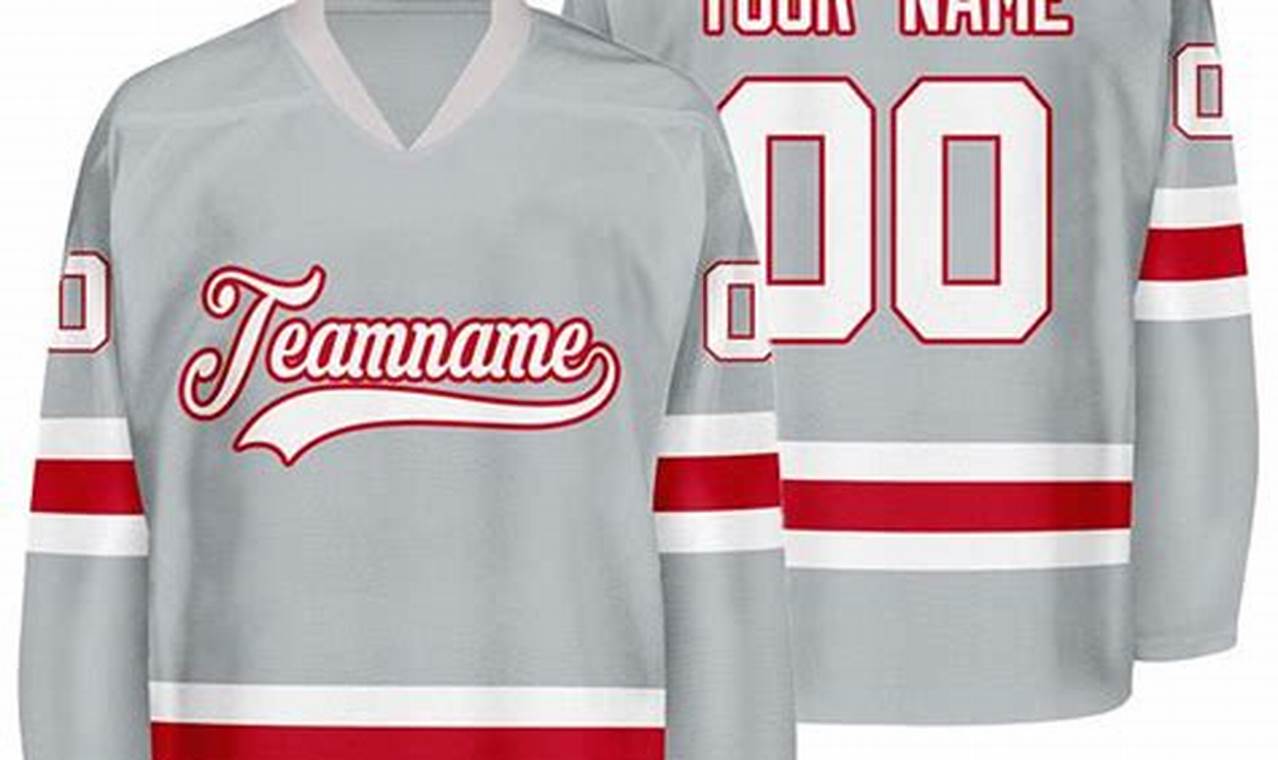 Buy Grey Hockey Jerseys Now: Styles & Deals! | Your Ultimate Source for Hockey Updates, Training Guides, and Equipment Recommendations