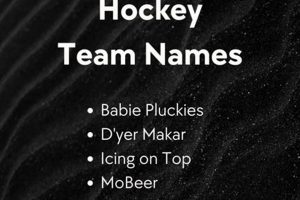 Coolest Team Names for Fantasy Hockey: [Year] Guide | Your Ultimate Source for Hockey Updates, Training Guides, and Equipment Recommendations