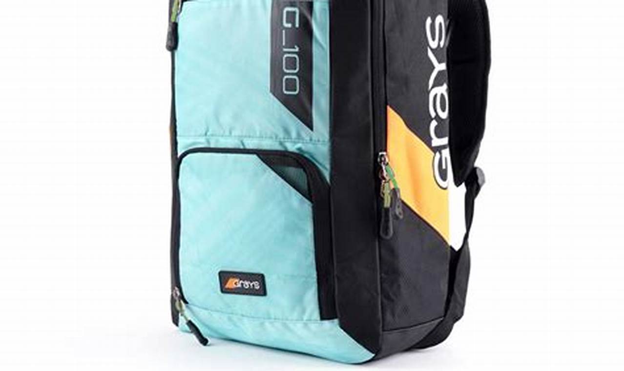 Grays Hockey G100 Backpack: Top Gear Carrier for Players | Your Ultimate Source for Hockey Updates, Training Guides, and Equipment Recommendations