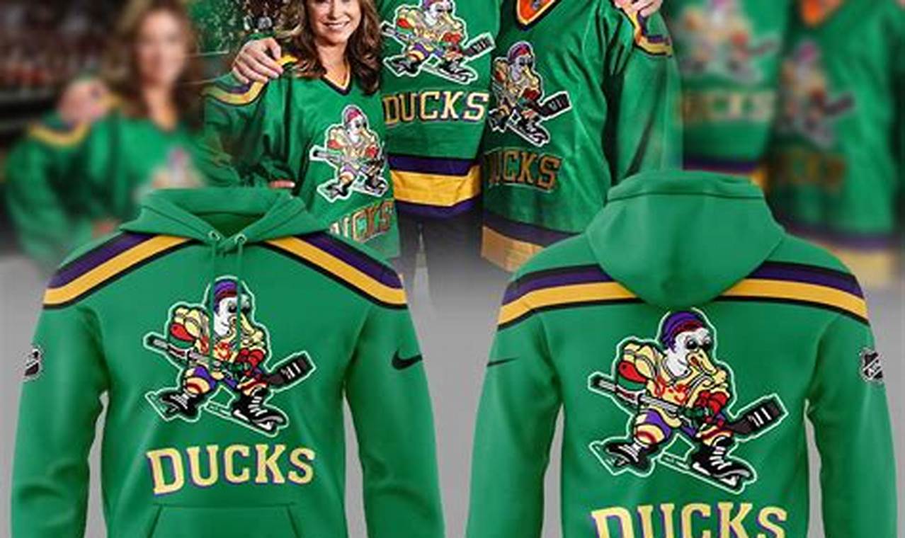 Retro Style: Mighty Ducks Hockey Hoodie - Quack! | Your Ultimate Source for Hockey Updates, Training Guides, and Equipment Recommendations