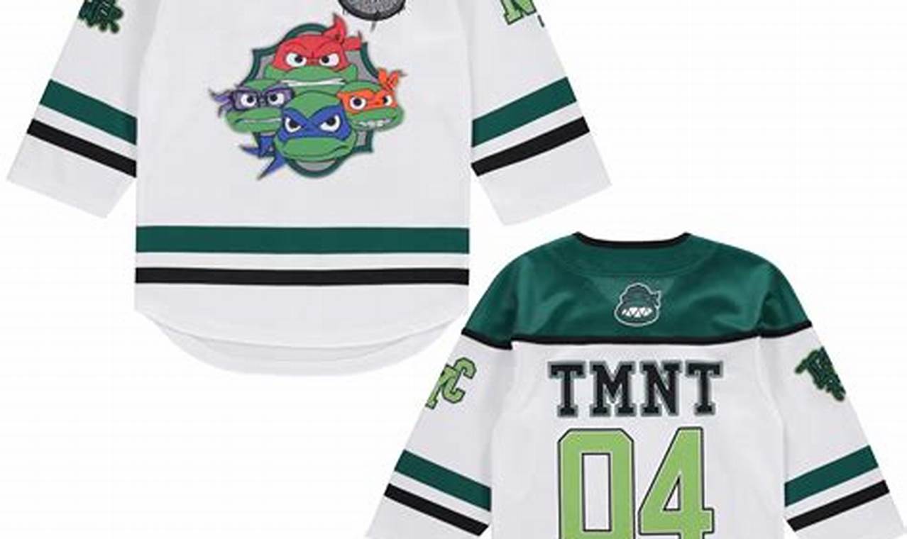 Buy Now: Ninja Turtles Hockey Jersey - Fan Apparel! | Your Ultimate Source for Hockey Updates, Training Guides, and Equipment Recommendations
