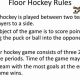 Beginner's Guide to Floor Hockey Rules + Tips! | Your Ultimate Source for Hockey Updates, Training Guides, and Equipment Recommendations