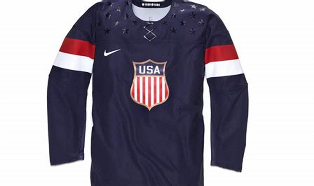 Buy the Original 2014 USA Hockey Jersey: Collector's Item! | Your Ultimate Source for Hockey Updates, Training Guides, and Equipment Recommendations
